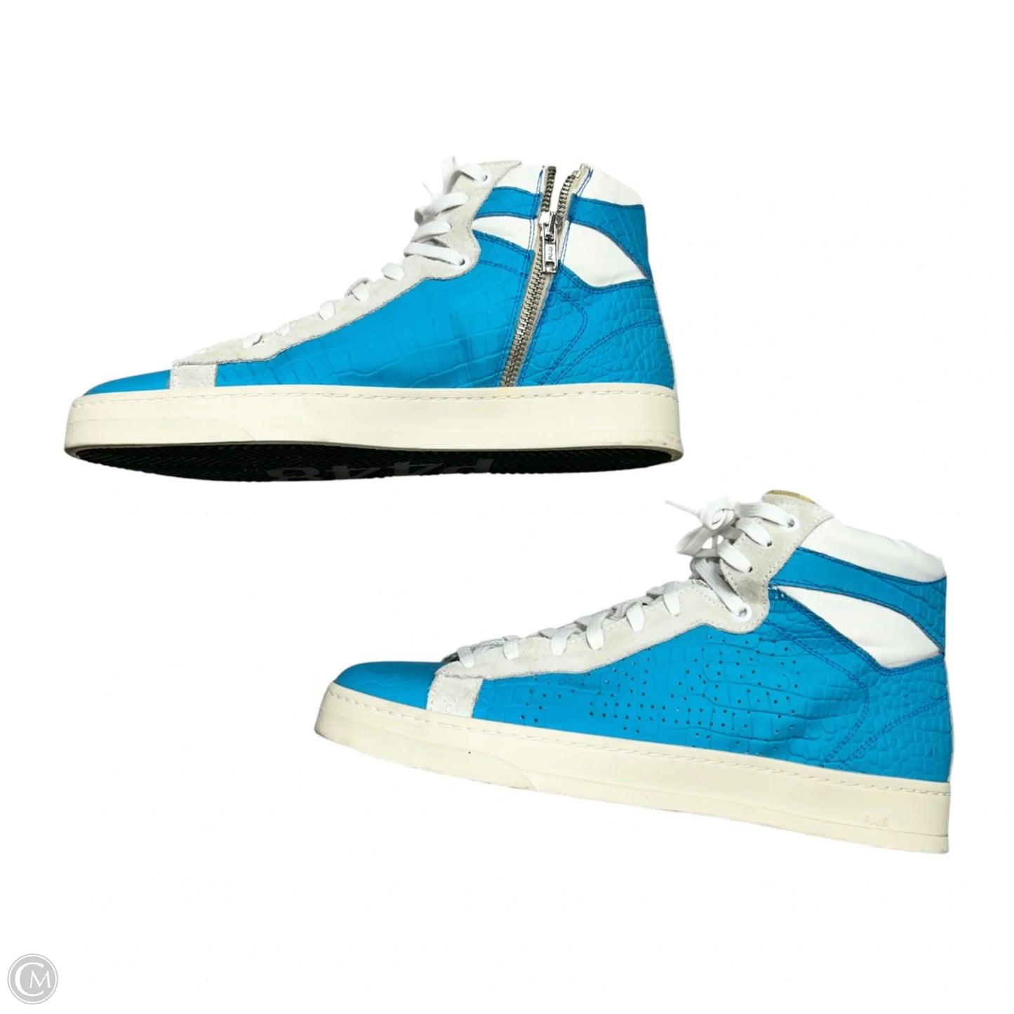 Shoes Sneakers By P448 In Blue & White, Size: 11.5