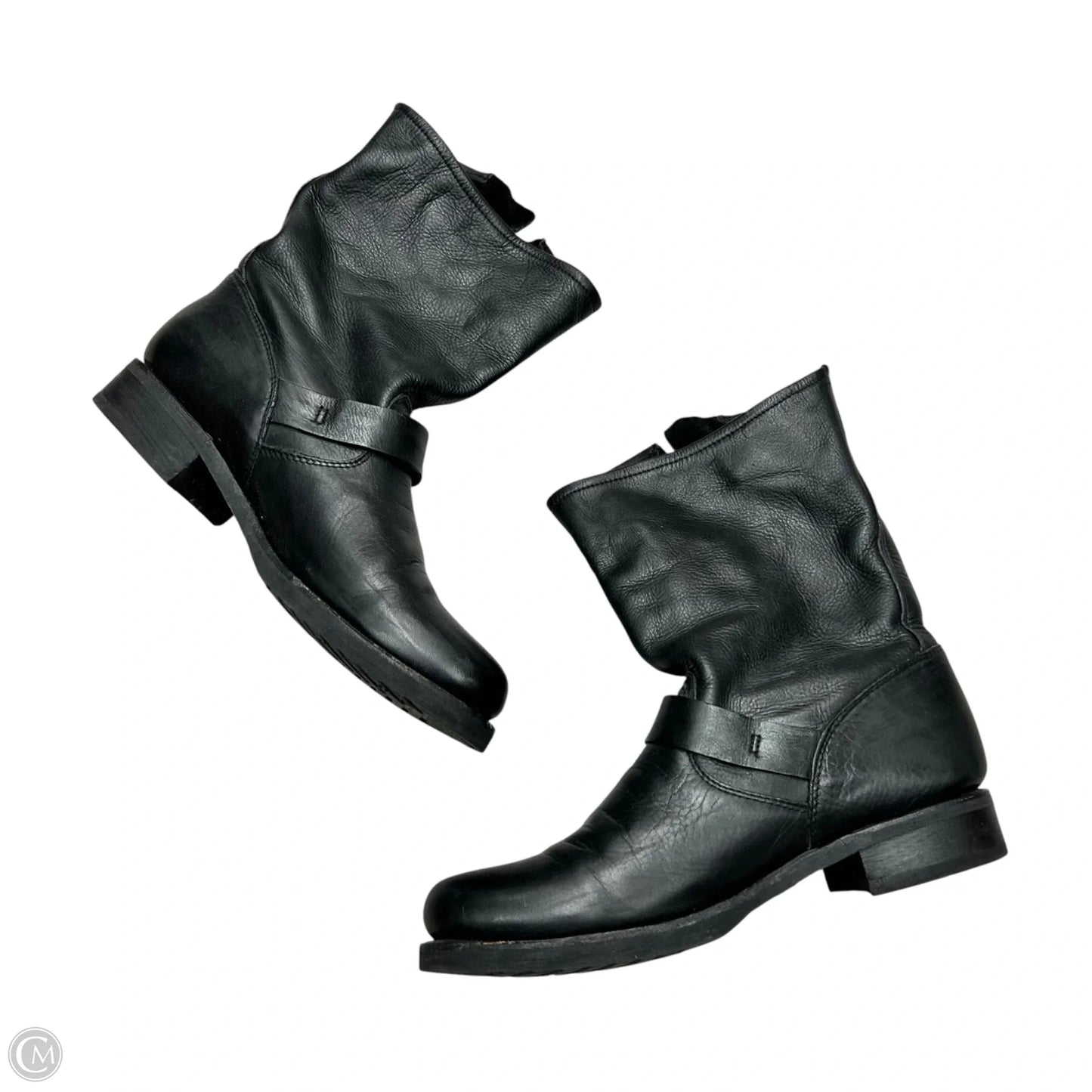 Boots Designer By Frye In Black, Size: 10