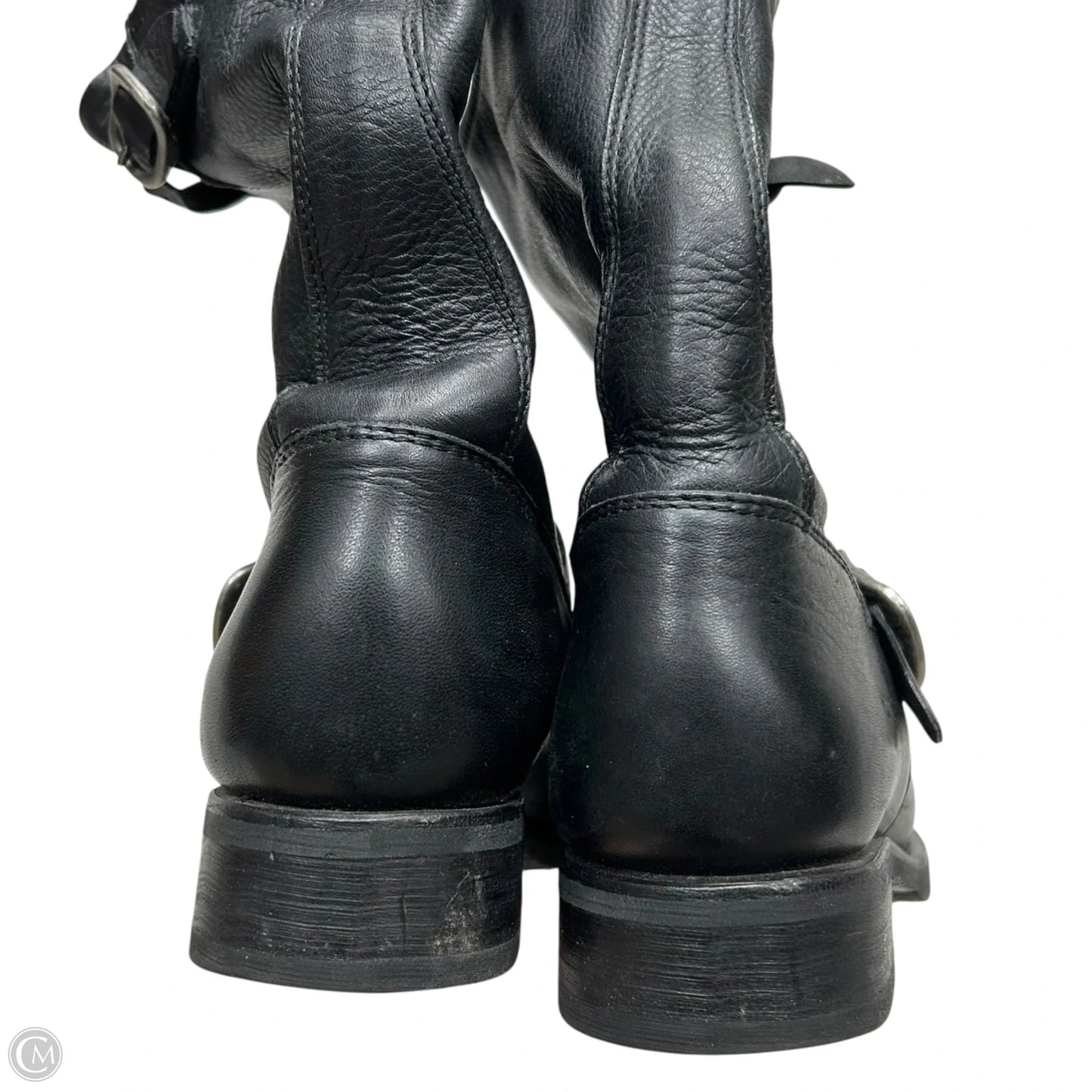 Boots Designer By Frye In Black, Size: 10