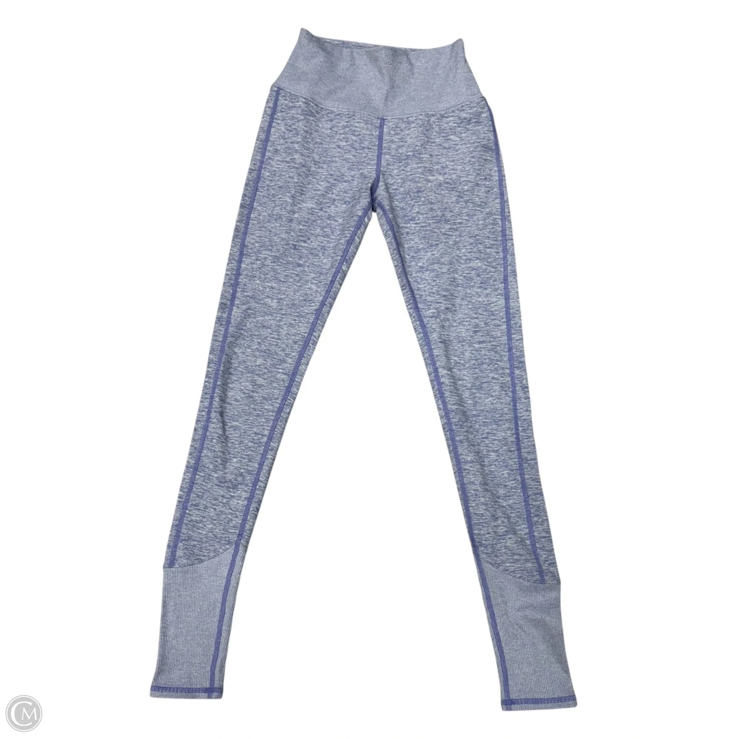 Athletic Leggings By Alo In Blue, Size: S