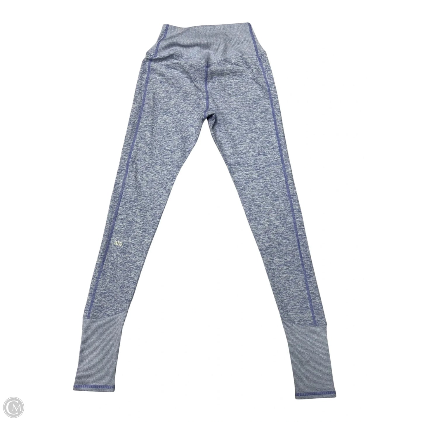 Athletic Leggings By Alo In Blue, Size: S