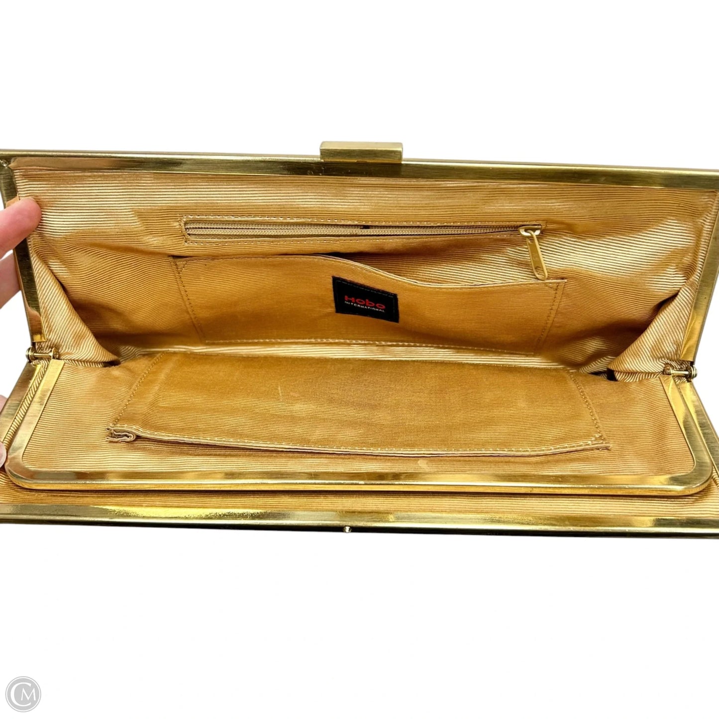 Clutch Leather By Hobo Intl, Size: Large