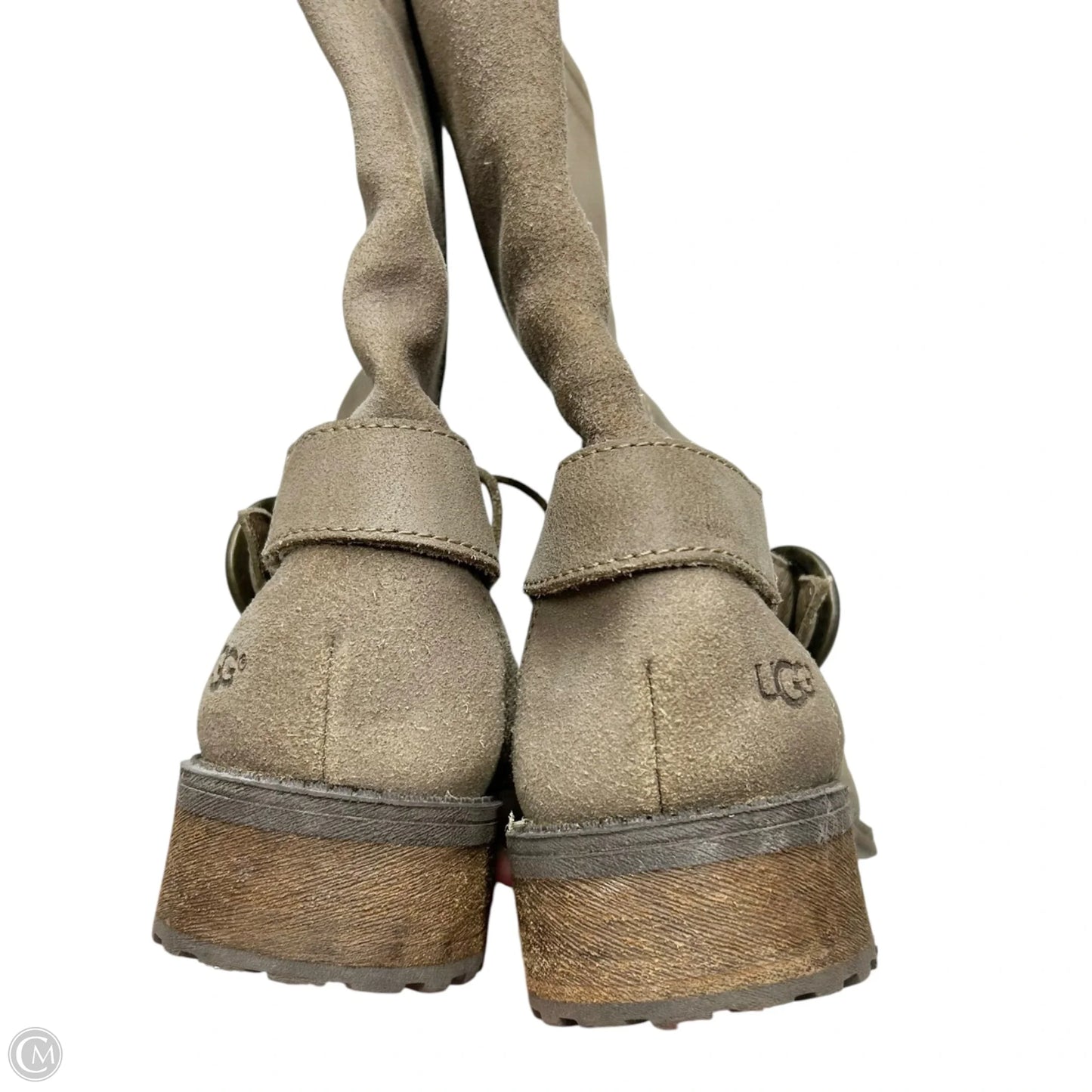 Boots Designer By Ugg In Taupe, Size: 7