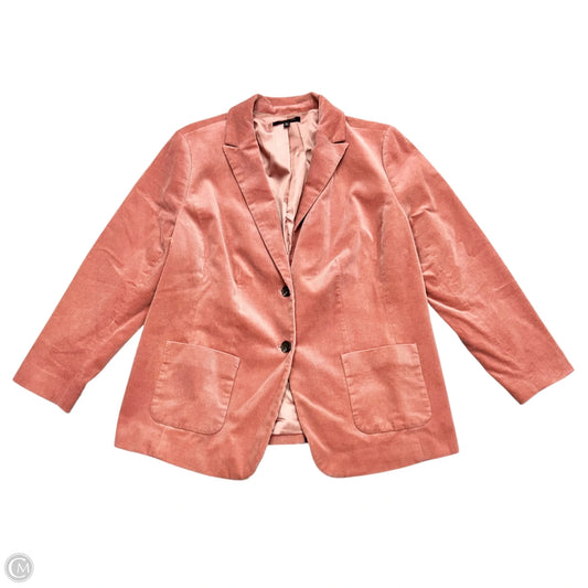 Blazer By Talbots In Pink, Size: Xl