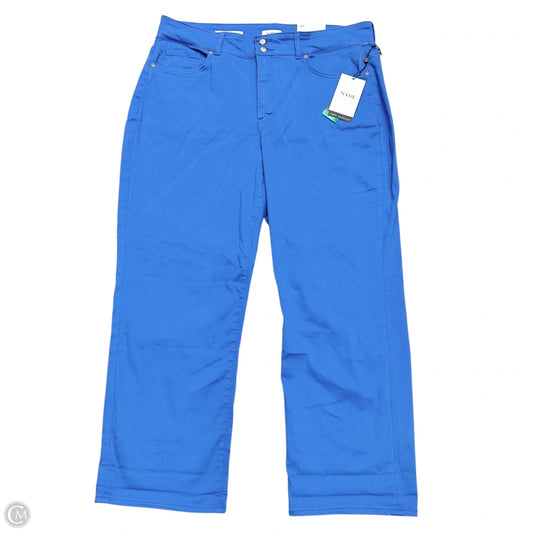 Jeans Wide Leg By Not Your Daughters Jeans In Blue, Size: 18