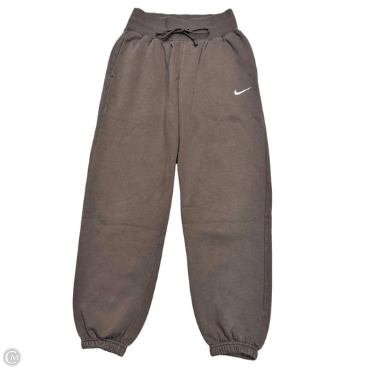 Athletic Pants By Nike Apparel In Brown, Size: Xs