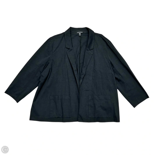Jacket Other By Eileen Fisher In Black, Size: 3x