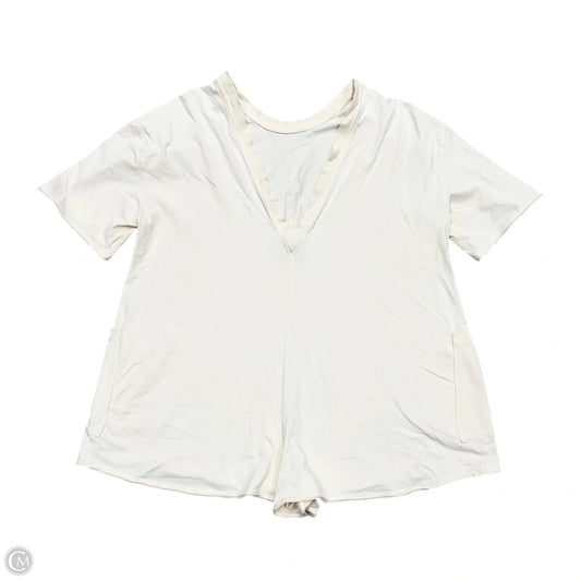 Romper By Free People In Cream, Size: S