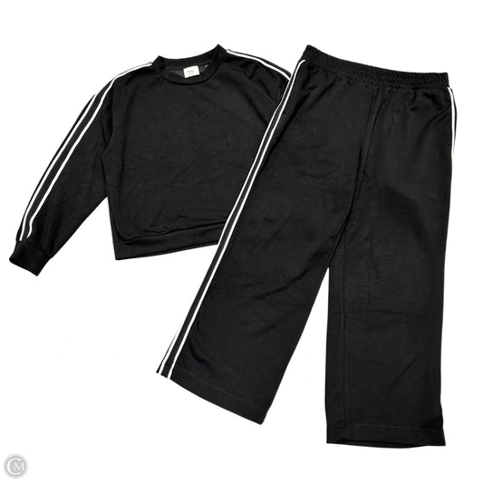 Pants Set 2pc By Elie Tahari In Black & White, Size: L