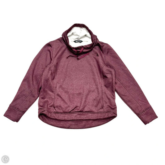 Jacket Fleece By The North Face In Maroon, Size: L