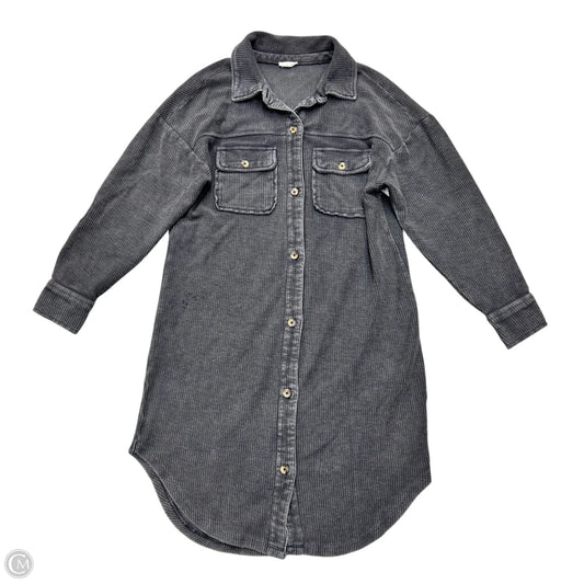 Dress Casual Midi By Pilcro In Grey, Size: Xs