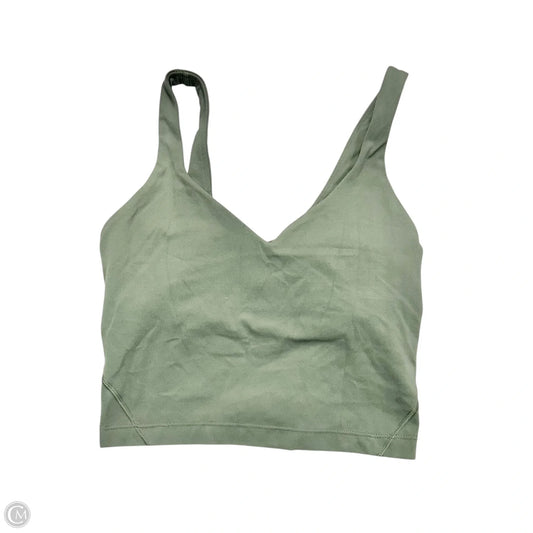 Athletic Tank Top By Lululemon In Green, Size: S