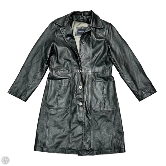 Jacket Moto Leather By Bernardo In Black, Size: S
