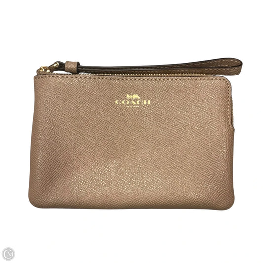 Wristlet Designer By Coach, Size: Small