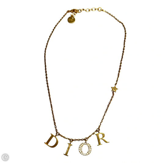 Necklace Luxury Designer By Dior