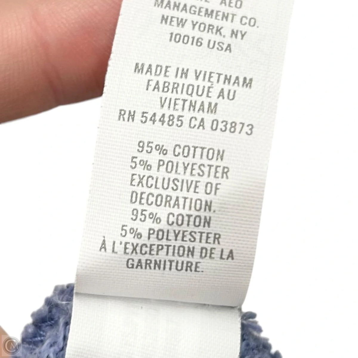 Jacket Shirt By Offline In Blue, Size: S