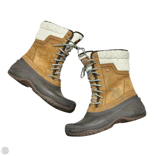 Boots Snow By The North Face In Brown, Size: 11