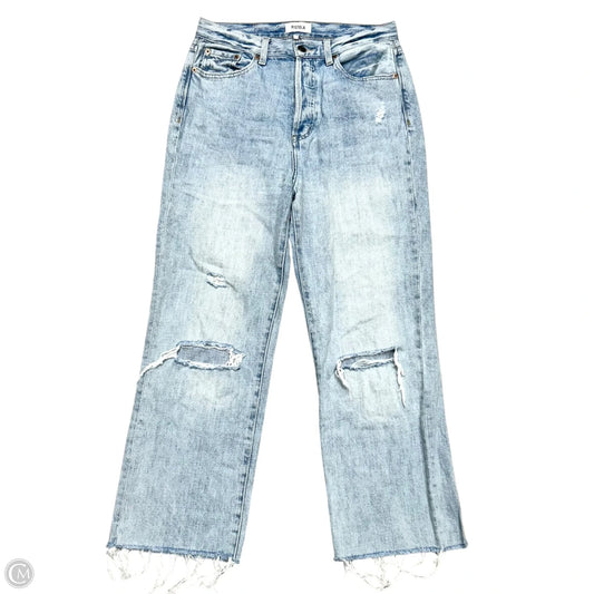 Jeans Straight By Pistola In Blue Denim, Size: 4
