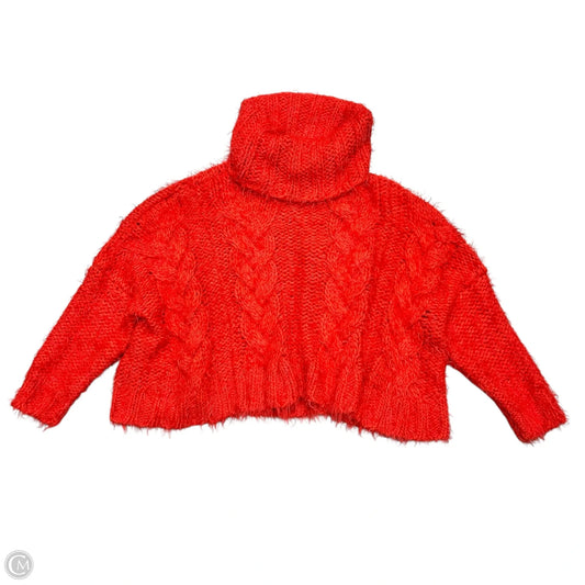 Sweater By Free People In Red, Size: Xs