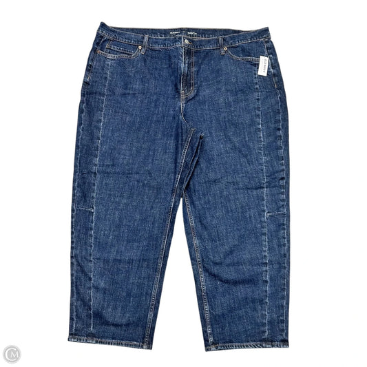 Jeans Wide Leg By Old Navy In Blue Denim, Size: 20