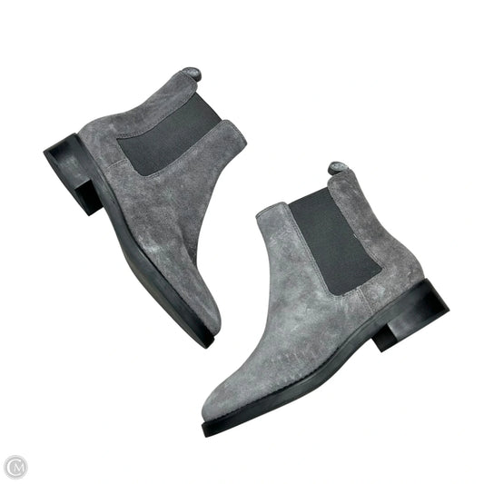 Boots Ankle Flats By Talbots In Grey, Size: 8.5