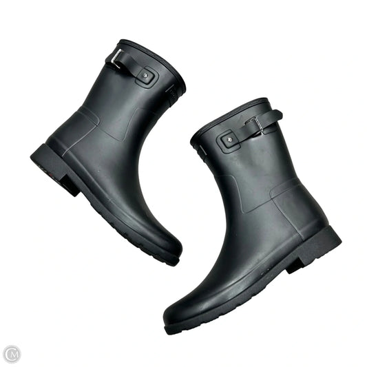 Boots Rain By Hunter In Black, Size: 10
