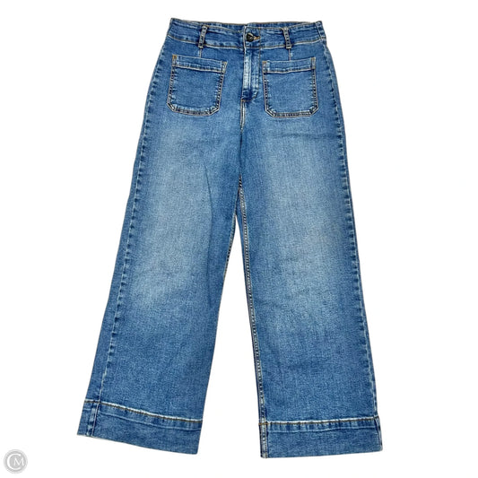 Jeans Wide Leg By Bagatelle In Blue Denim, Size: 6