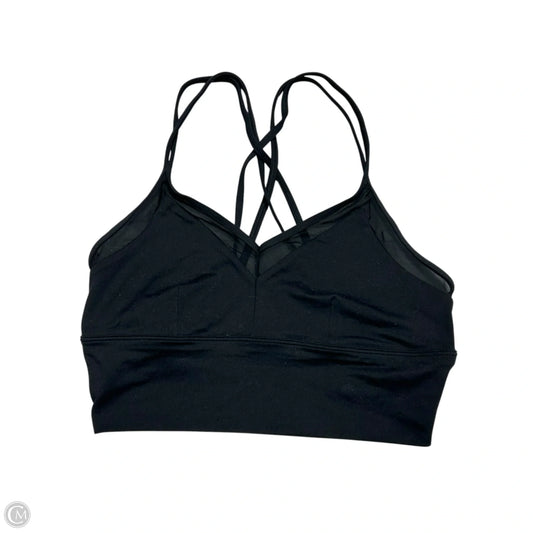 Athletic Bra By Alo In Black, Size: M