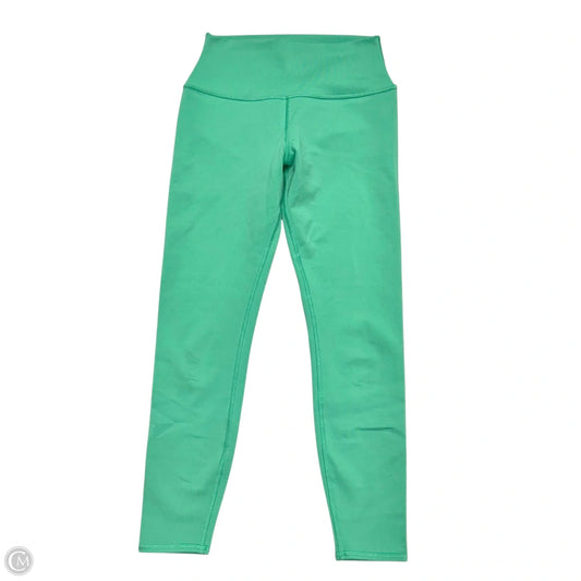 Athletic Leggings By Alo In Green, Size: S