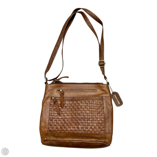 Crossbody Leather By Great American Leather Works, Size: Small
