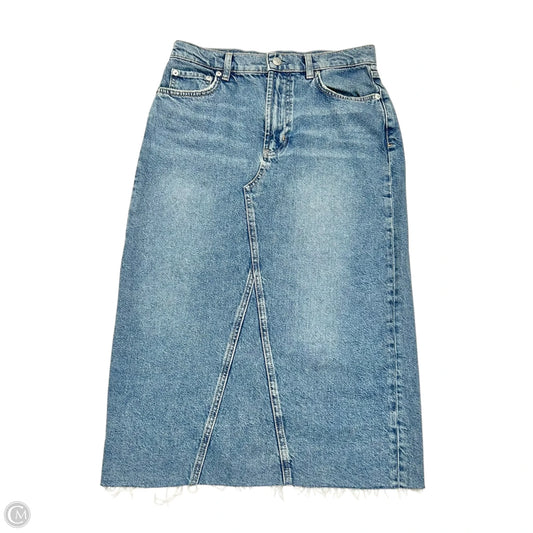 Skirt Maxi By Rails In Blue Denim, Size: 2