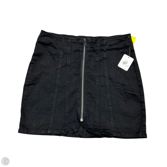 Skirt Mini & Short By We The Free In Black Denim, Size: 6