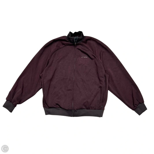 Athletic Jacket By Skims x Nike In Maroon, Size: Xs