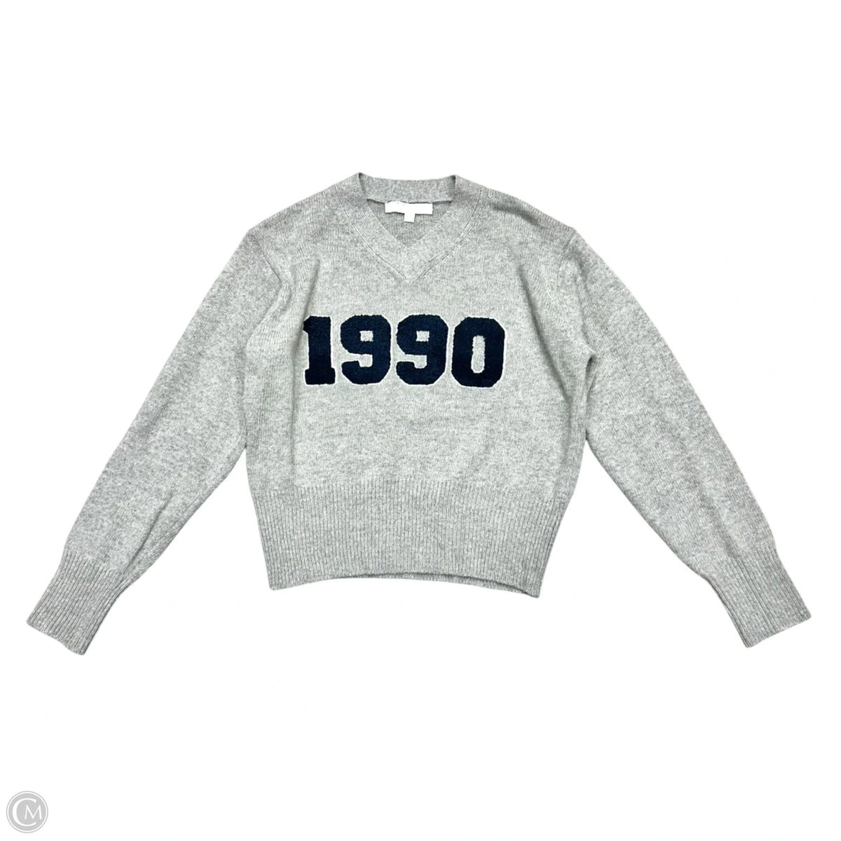 Sweater By Flat White In Grey, Size: S
