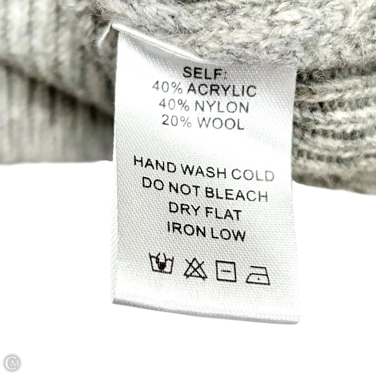 Sweater By Flat White In Grey, Size: S