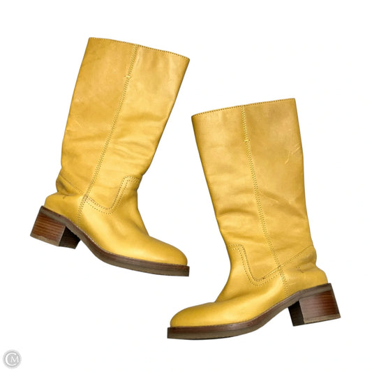 Boots Designer By Frye In Tan, Size: 7