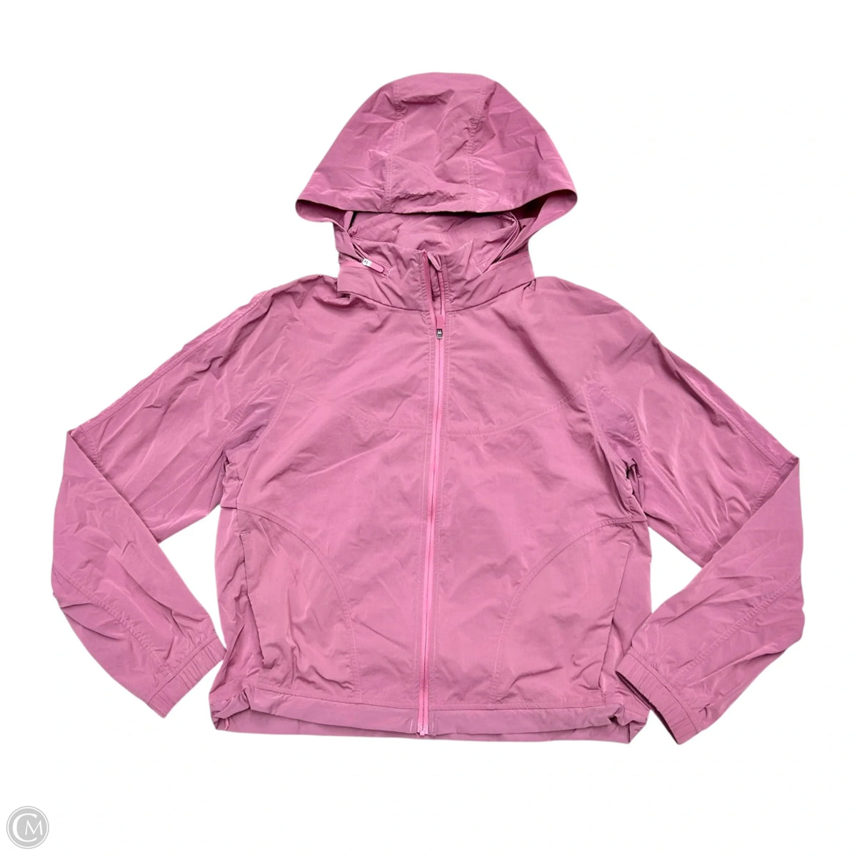 Athletic Jacket By Lululemon In Pink, Size: S