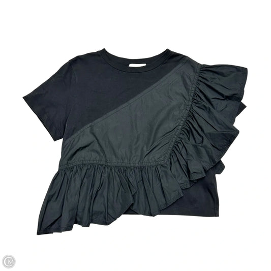 Top Short Sleeve Luxury Designer By 3.1 Phillip Lim In Black, Size: L