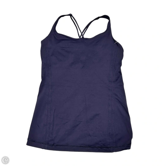 Athletic Tank Top By Lululemon In Purple, Size: M