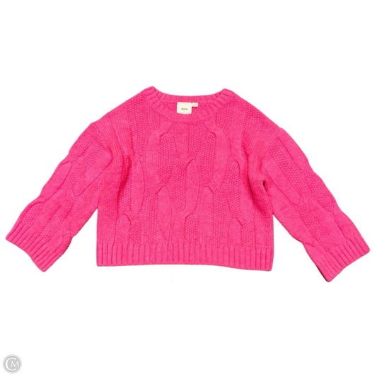 Sweater By Maeve In Pink, Size: M