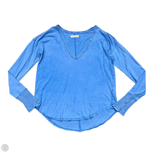 Top Long Sleeve Basic By We The Free In Blue, Size: L