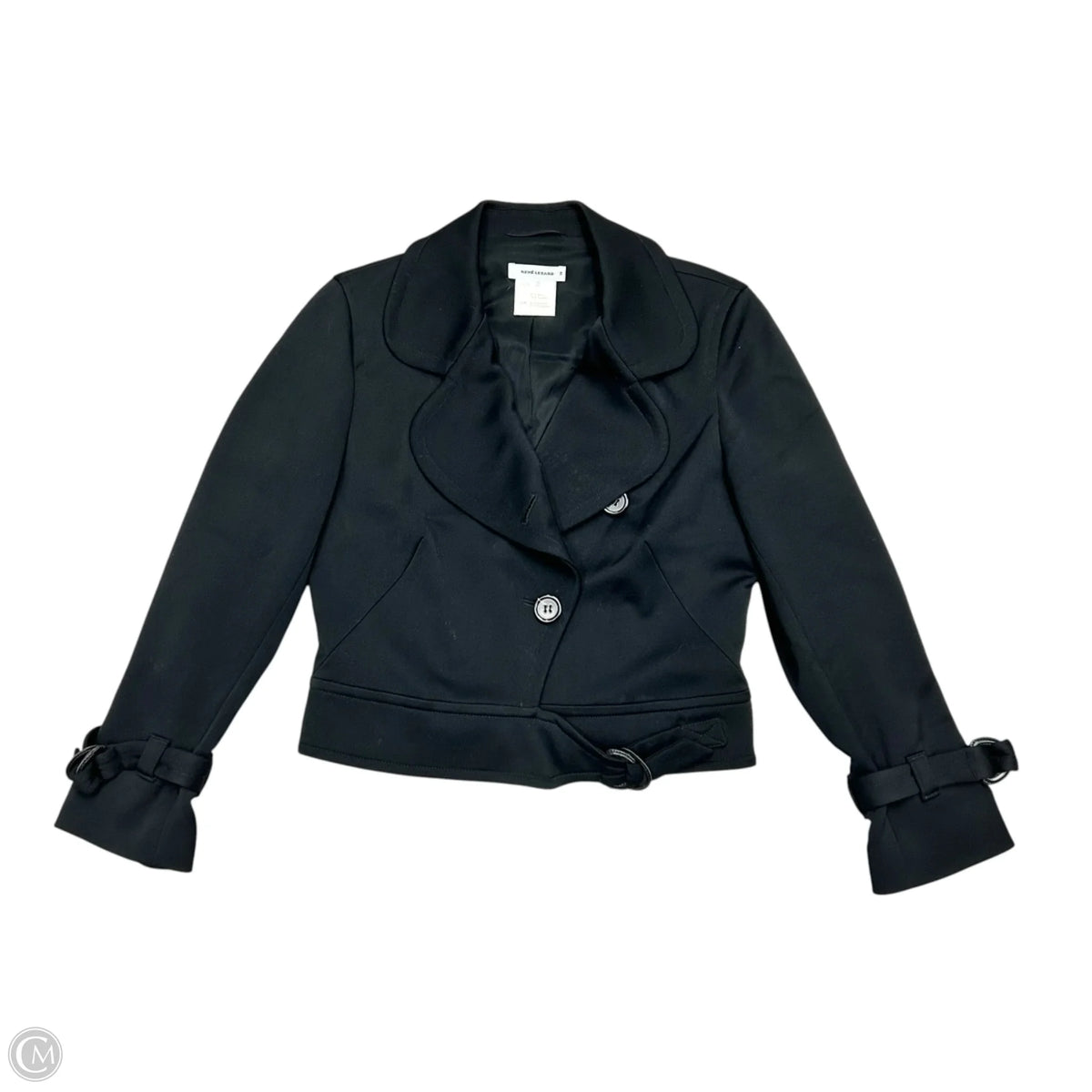 Blazer By Rene Lezard In Black, Size: S