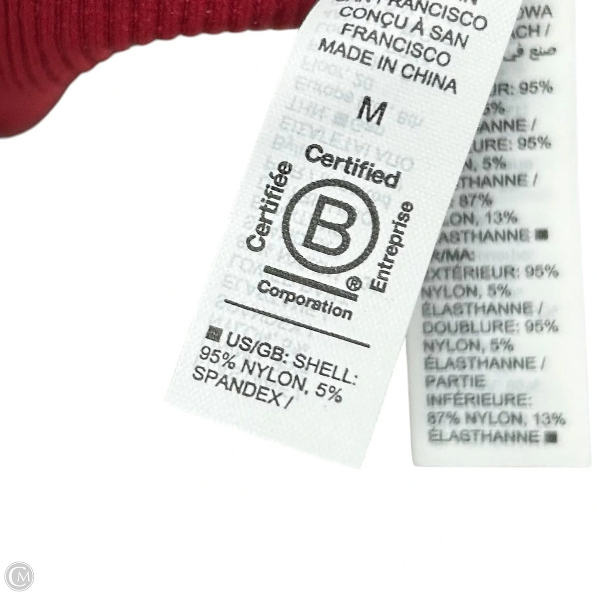 Athletic Tank Top By Athleta In Red, Size: M