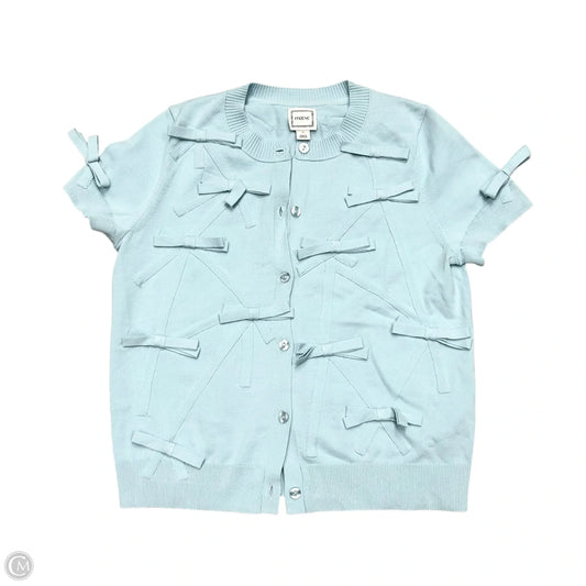 Sweater Short Sleeve By Maeve In Blue, Size: S