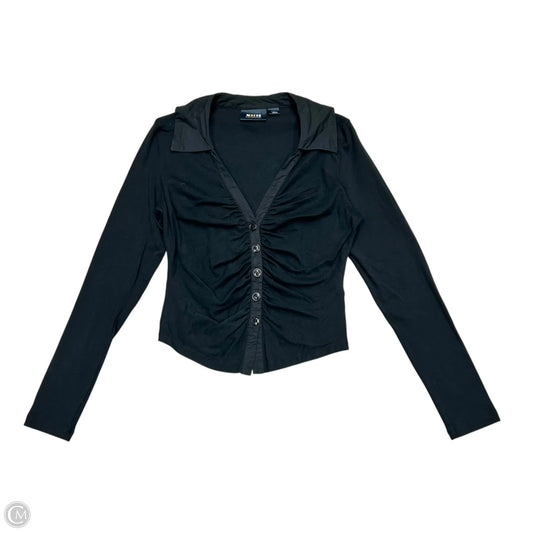 Top Long Sleeve By Maeve In Black, Size: S