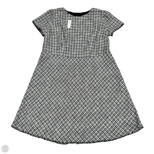 Dress Work By Talbots In Black & White, Size: 2xp