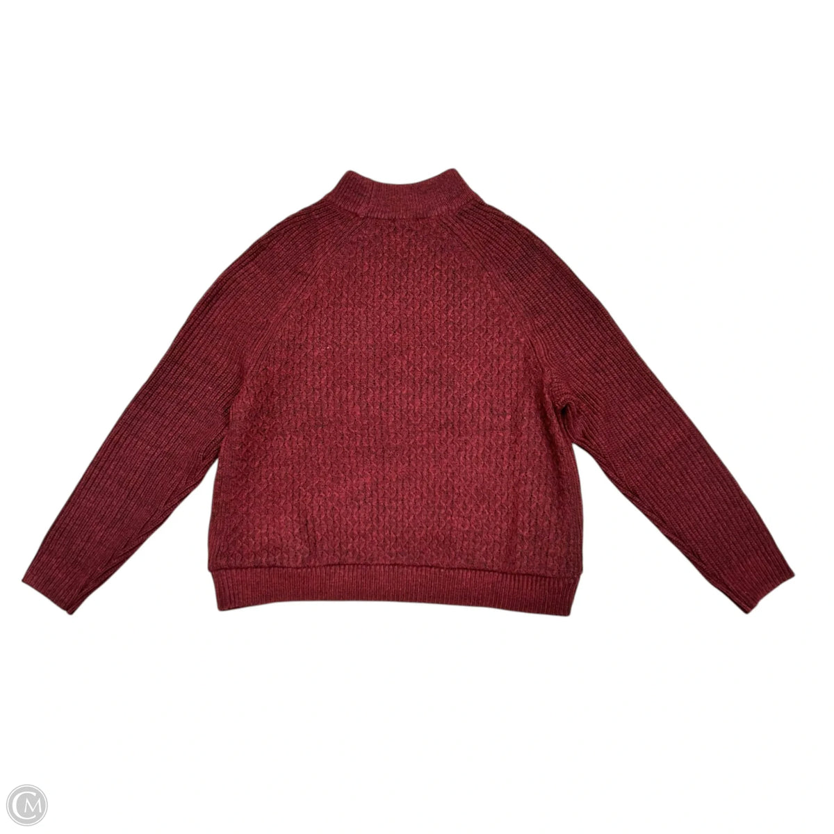 Sweater By Talbots In Maroon, Size: Xlp