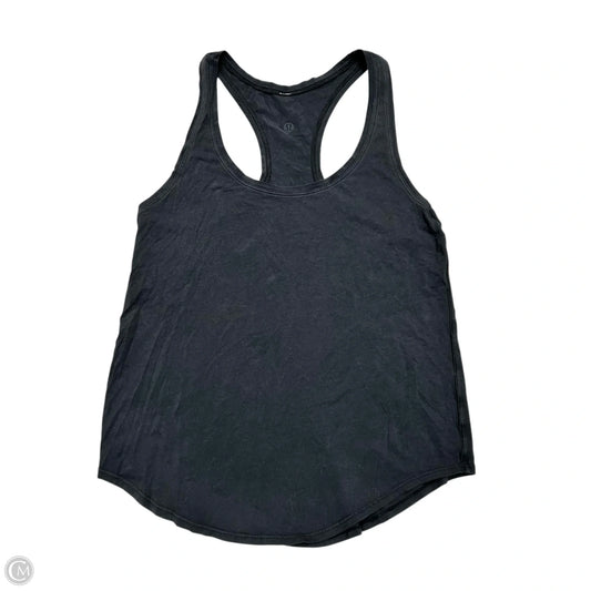 Athletic Tank Top By Lululemon In Black, Size: S