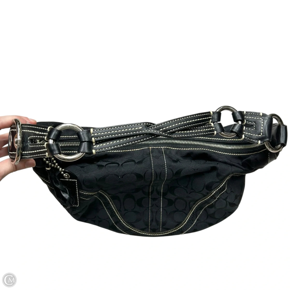 Handbag Designer By Coach, Size: Medium