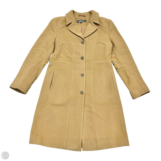 Coat Peacoat By Kenneth Cole Reaction In Tan, Size: L